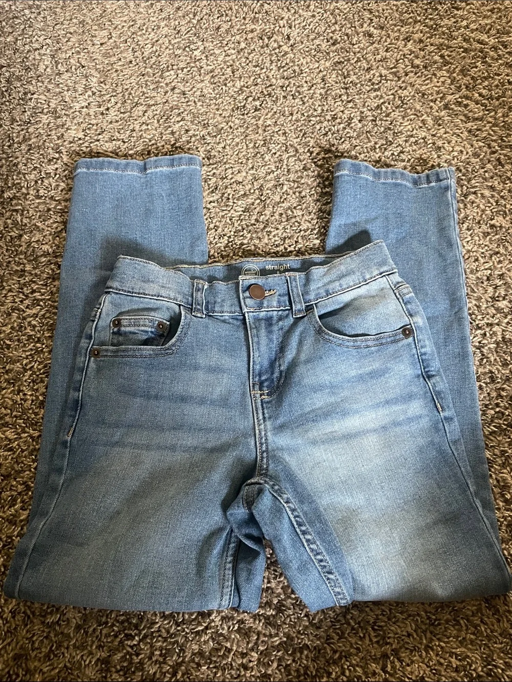 wonder nation Kids Light Blue Straight Leg Jeans
